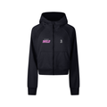 Cropped Zip-Through Hoodie