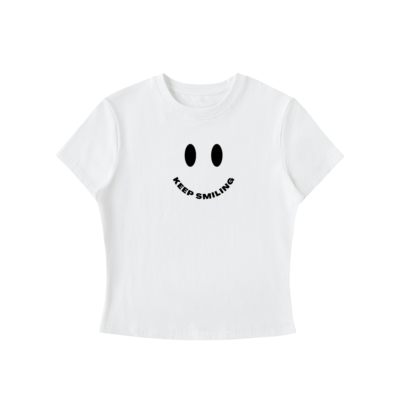 Essential Bodycon Crewneck T-Shirt