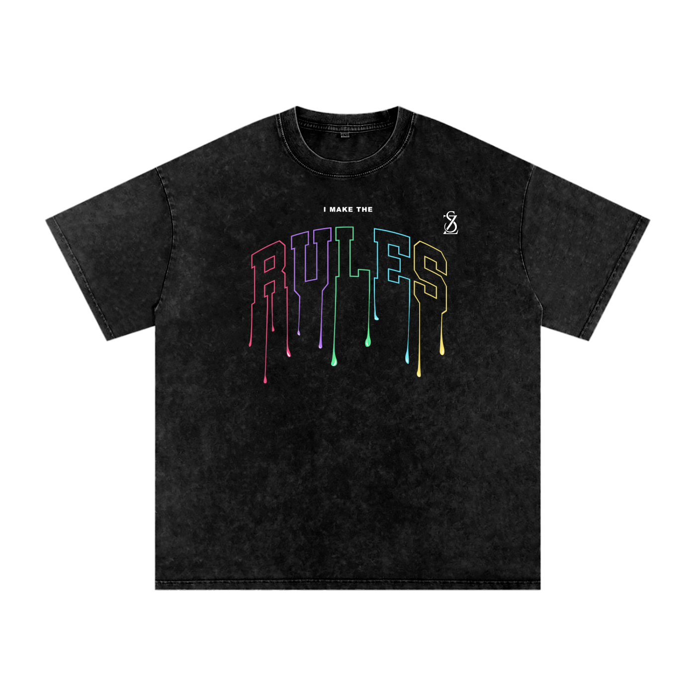 Acid Wash Oversize T-Shirt - 250 GSM